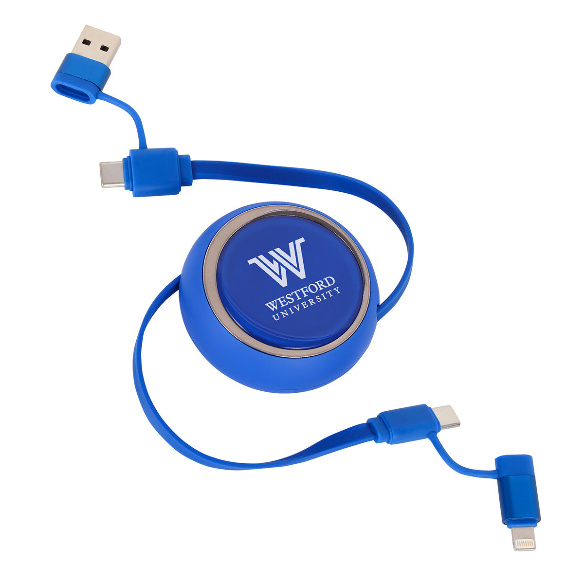Mach 4-in-1 100W PD 39" Retractable Charging Cable