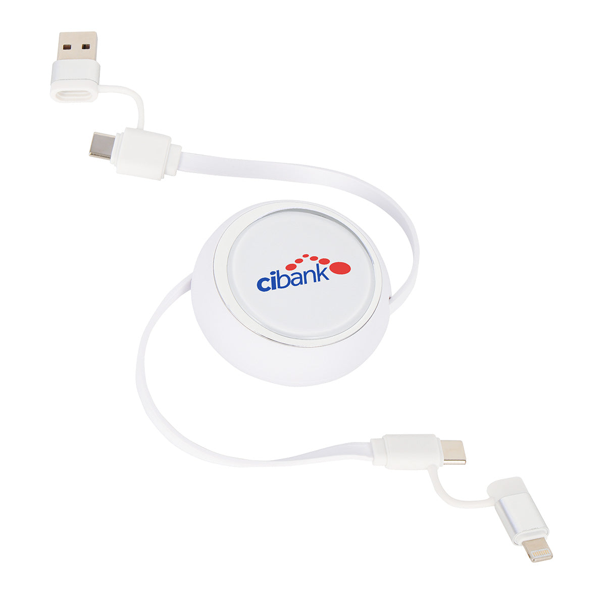Mach 4-in-1 100W PD 39" Retractable Charging Cable