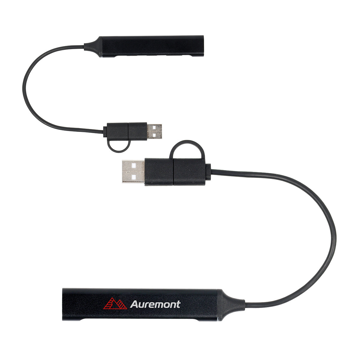 Sprint Recycled Aluminum 4-Port USB-A and USB-C Hub