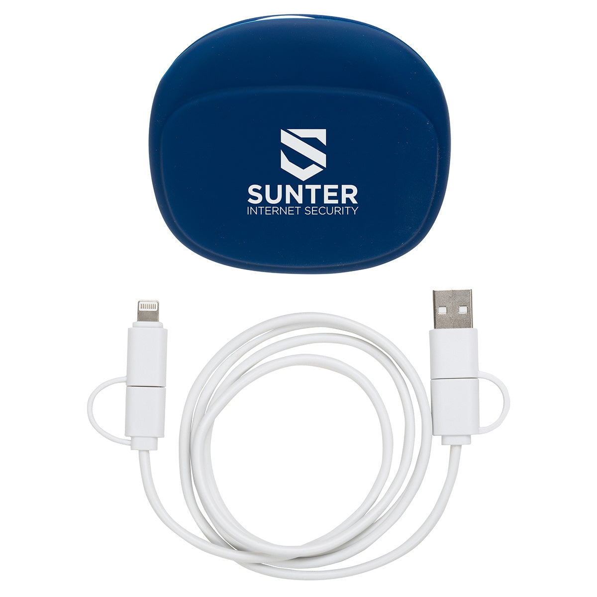 Stow 'N Go 4-in-1 60W PD 39" Data & Fast Charging Cable with Silicone Pouch