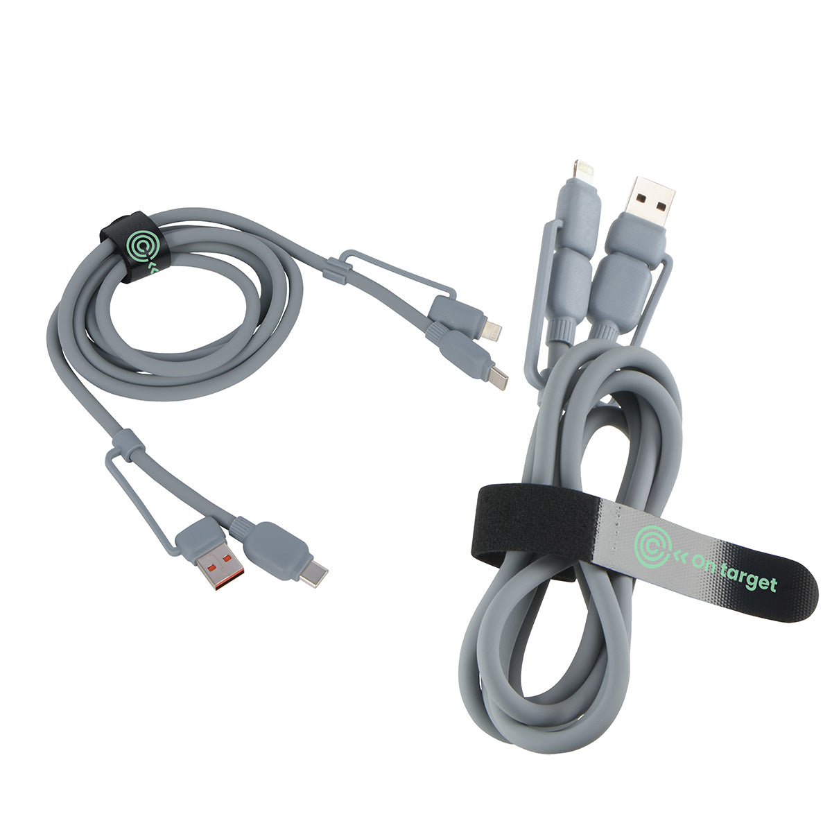 Torque Flex 4-in-1 60W PD 59" Silicone Charging Cable