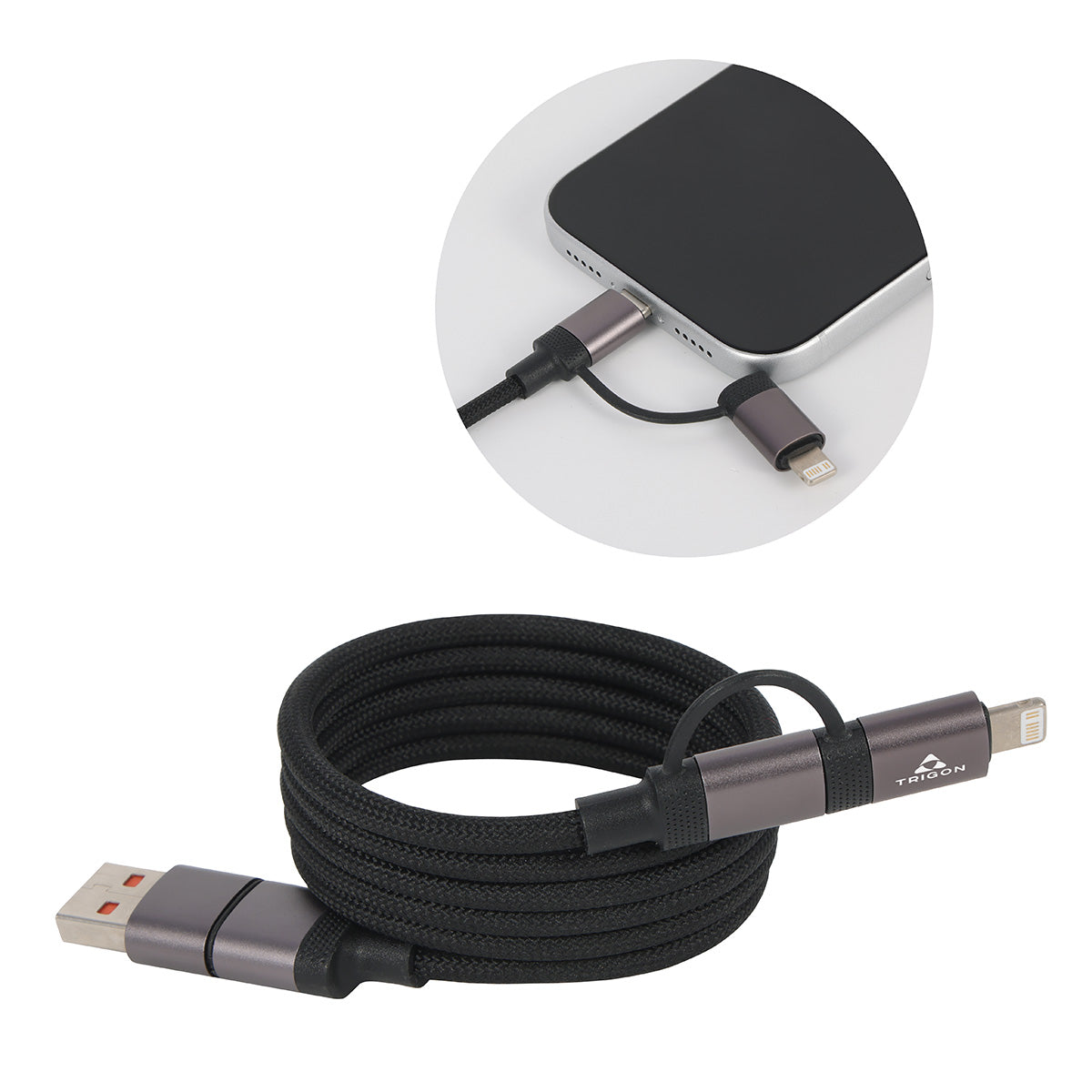 Vector 4-in-1 60W PD 39" MagSnap Charging Cable