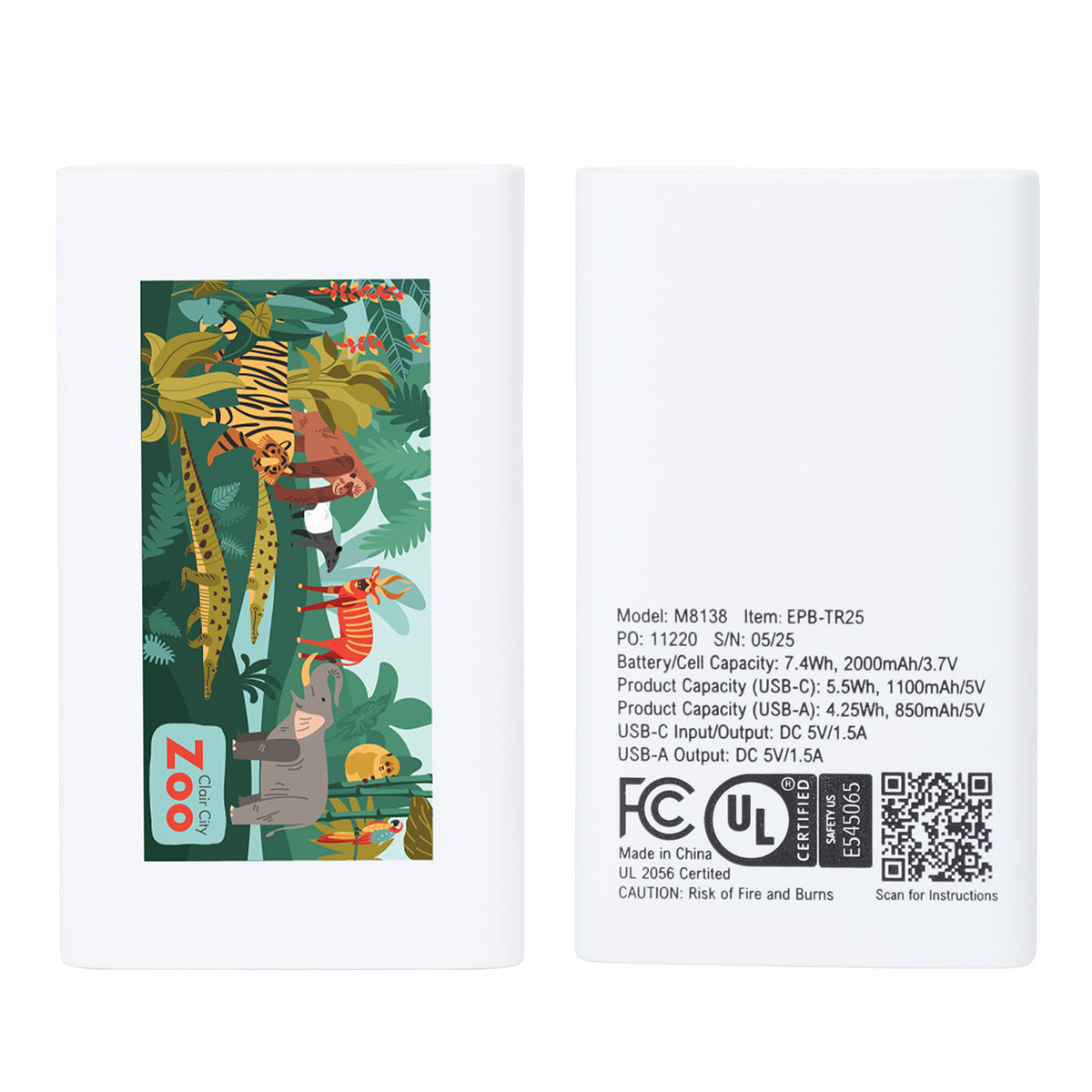 Triumph 2000mAh UL-Listed Power Bank