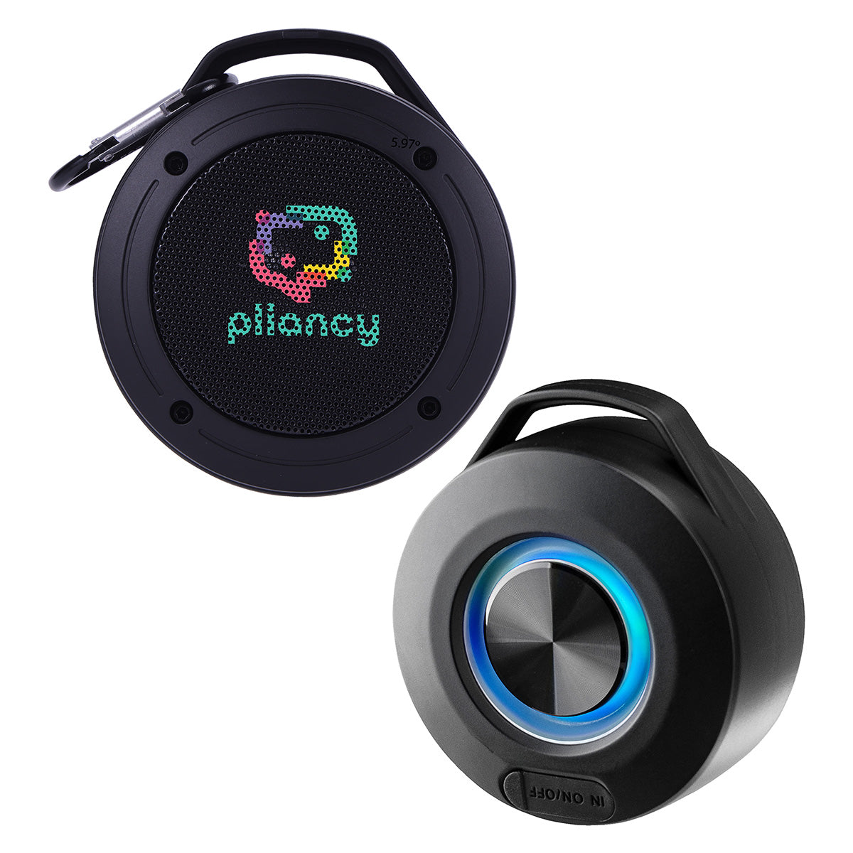 Lyric IPX5 Waterproof Wireless Speaker with Carabiner