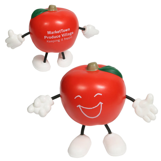 Custom logo Apple Stress Reliever Figurine