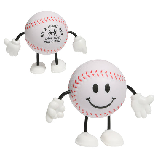 Custom logo Baseball Stress Reliever Figurine