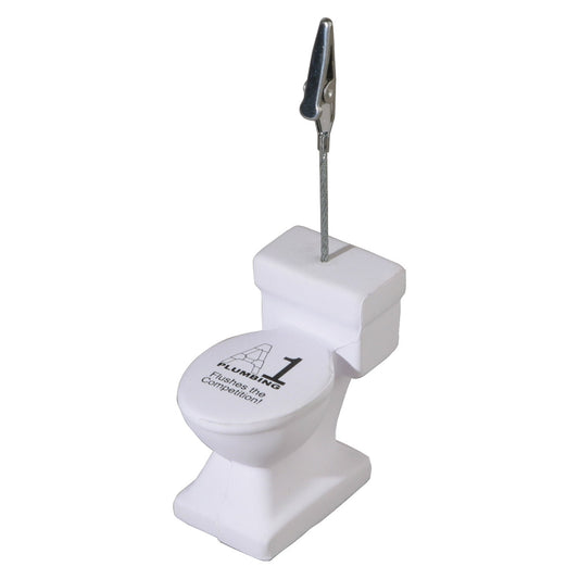 Custom logo Toilet Stress Reliever Memo Holder