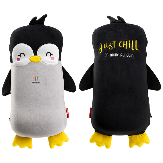 Custom logo Comfort Pals™ Huggable Comfort Pillow - Penguin