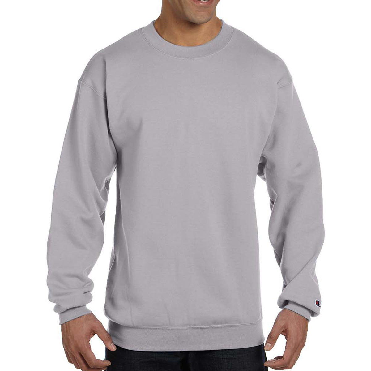 Champion® Double Dry Eco® Crewneck Sweatshirt (Silk-Screen)