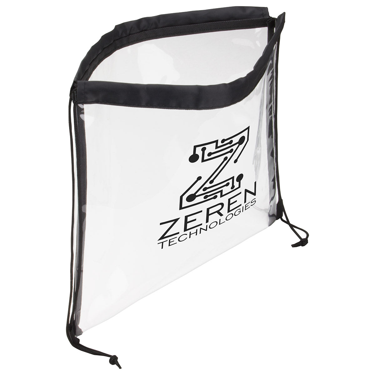 Clear Vinyl Bag with Drawstring 
