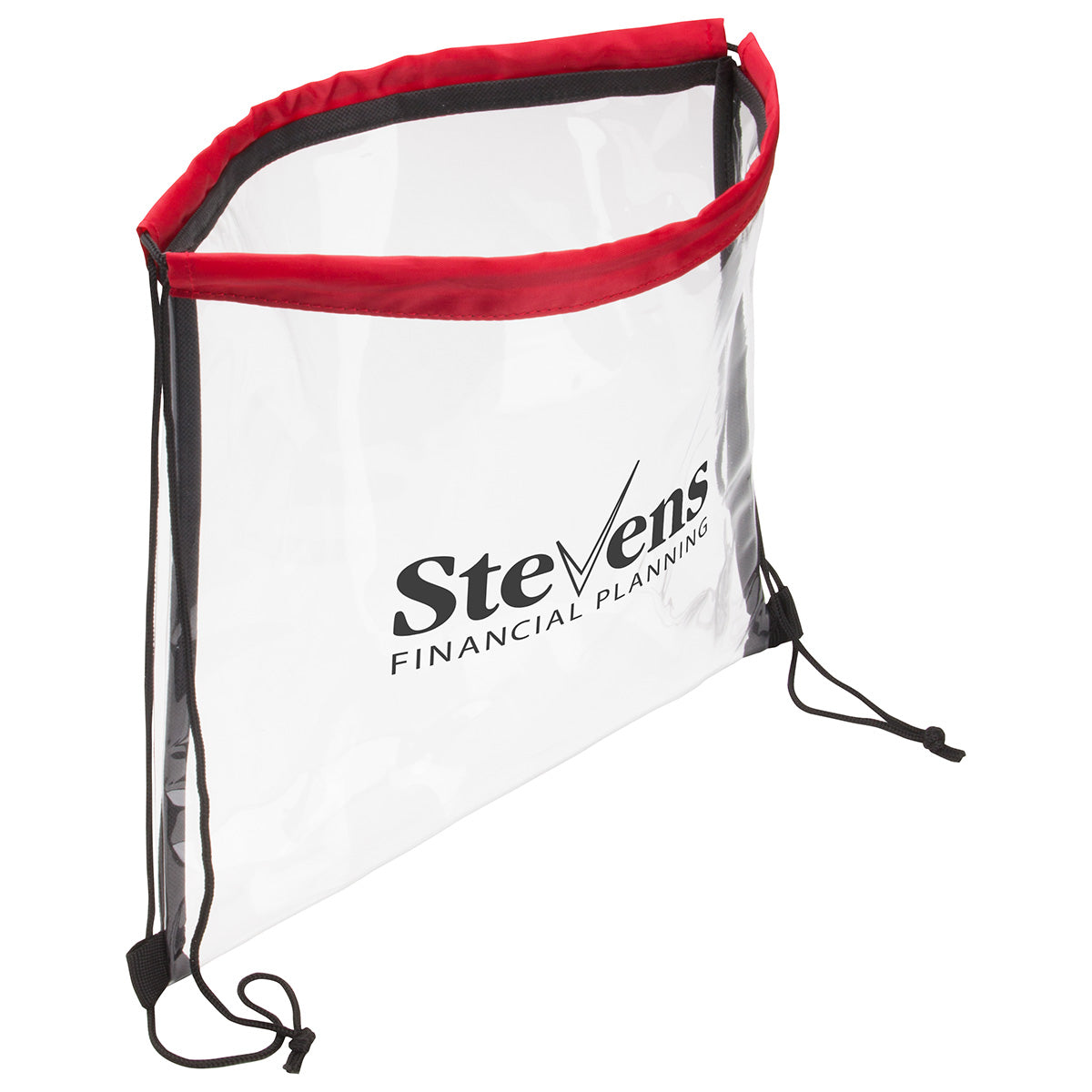 Clear Vinyl Bag with Drawstring 