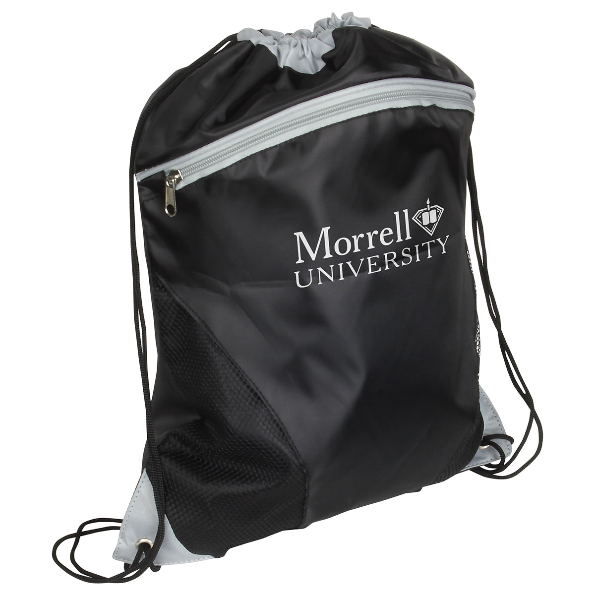 Cyclone Mesh Curve Polyester Drawstring Bag
