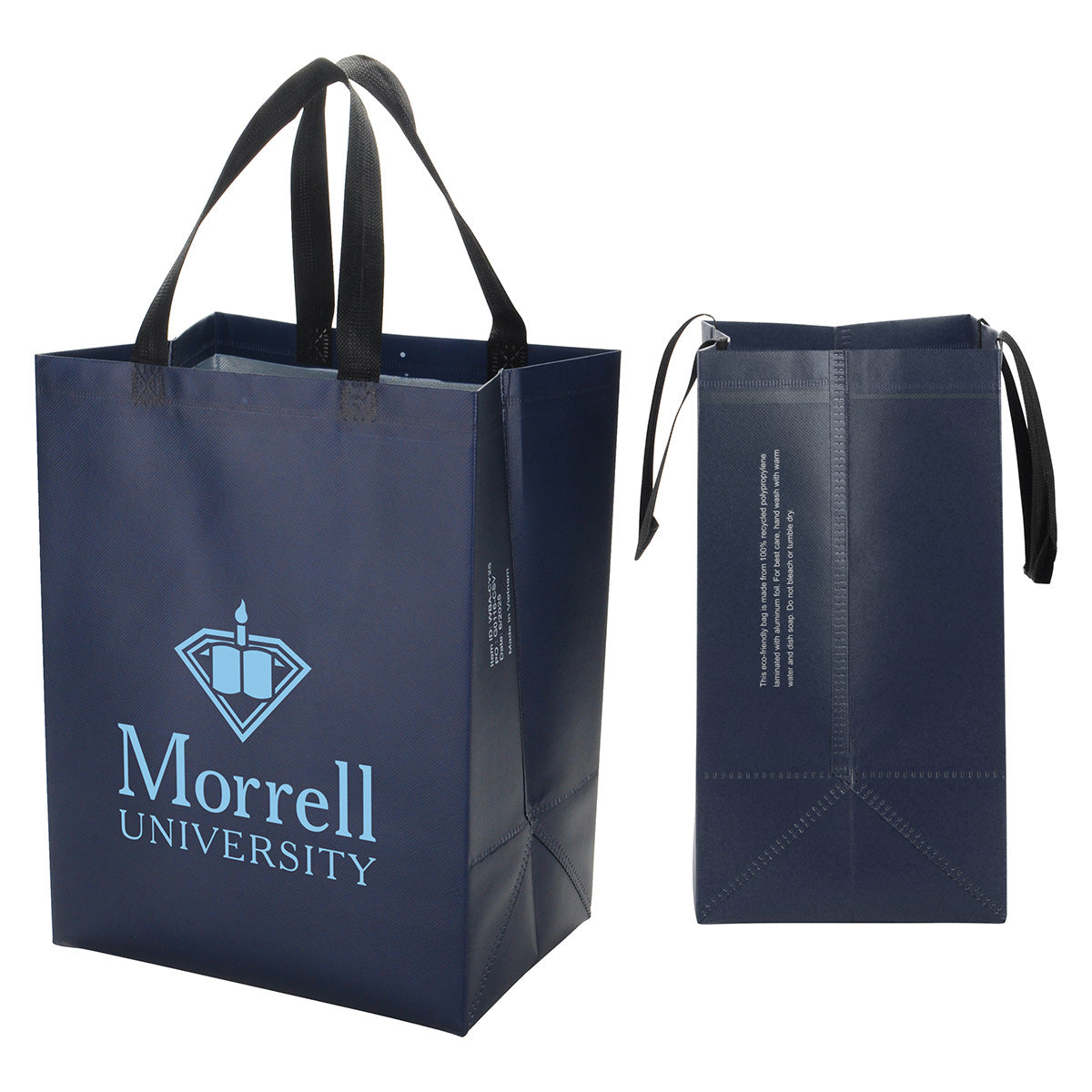 Calypso 75GSM Recycled Non-Woven Polypropylene Heat-Sealed Insulated Tote