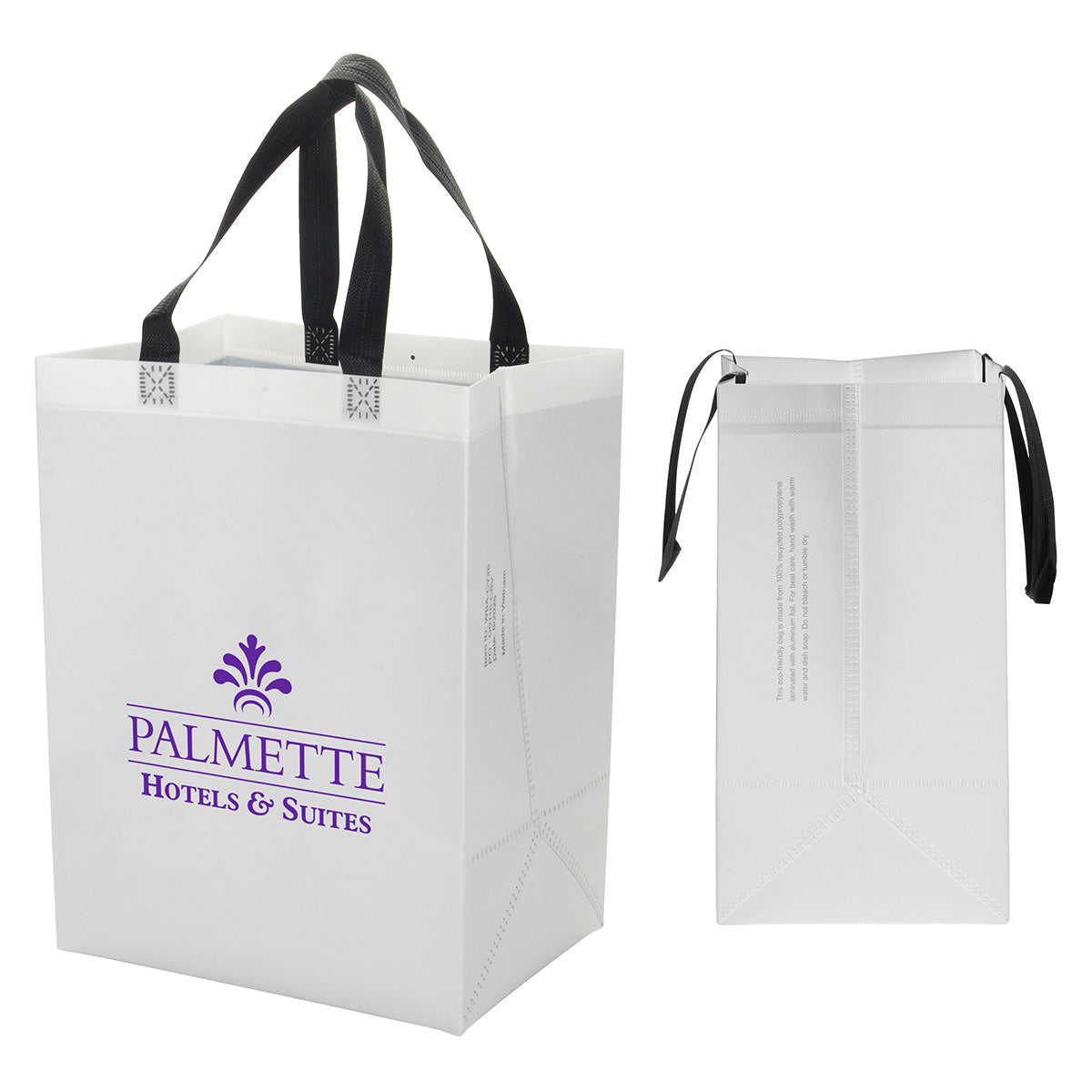 Calypso 75GSM Recycled Non-Woven Polypropylene Heat-Sealed Insulated Tote