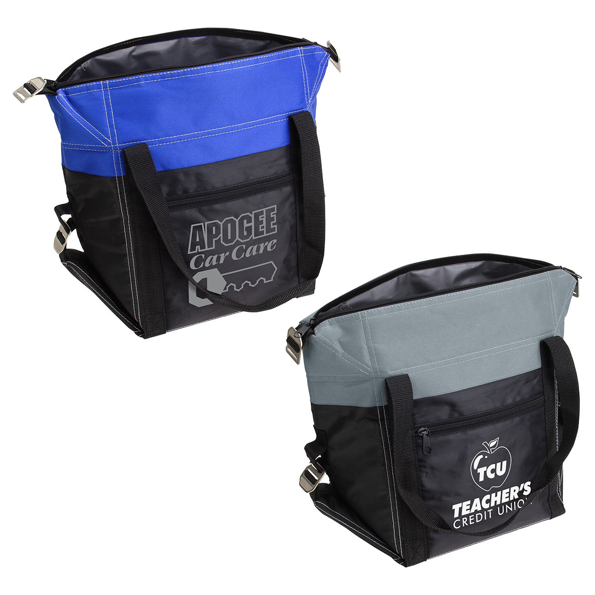 Custom logo Glacier Convertible Polyester Cooler Bag