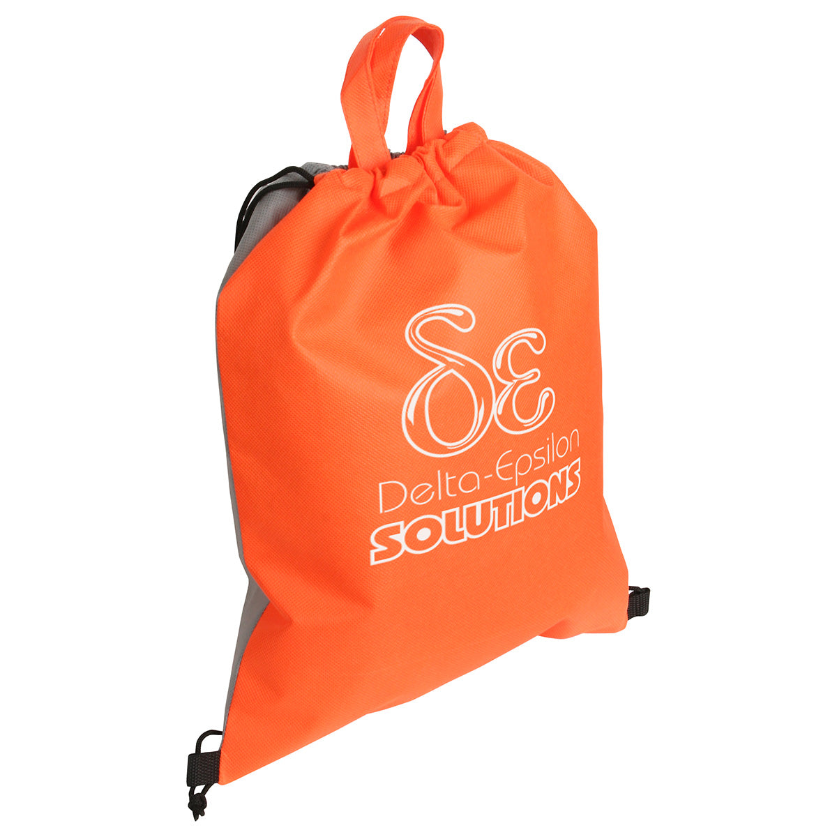 Glide Right Non-Woven Drawstring Bag