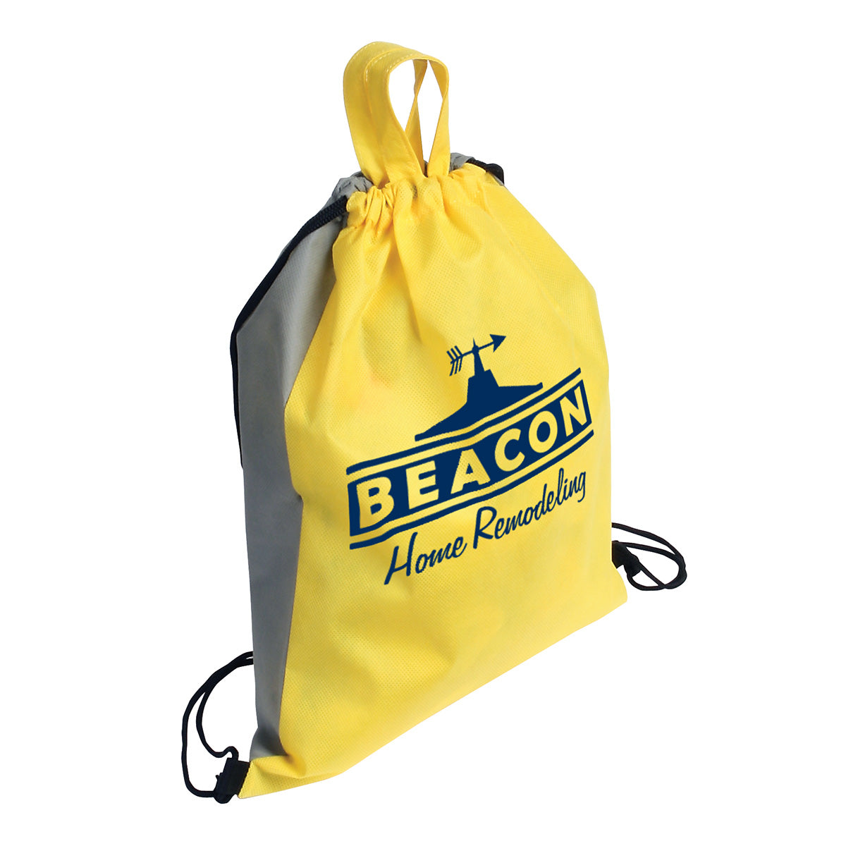 Glide Right Non-Woven Drawstring Bag
