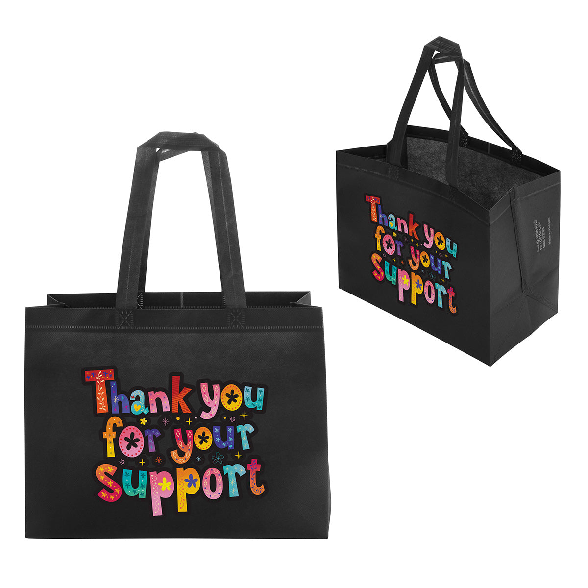 Kingston 80GSM Recycled Non-Woven Polypropylene Heat-Sealed Tote