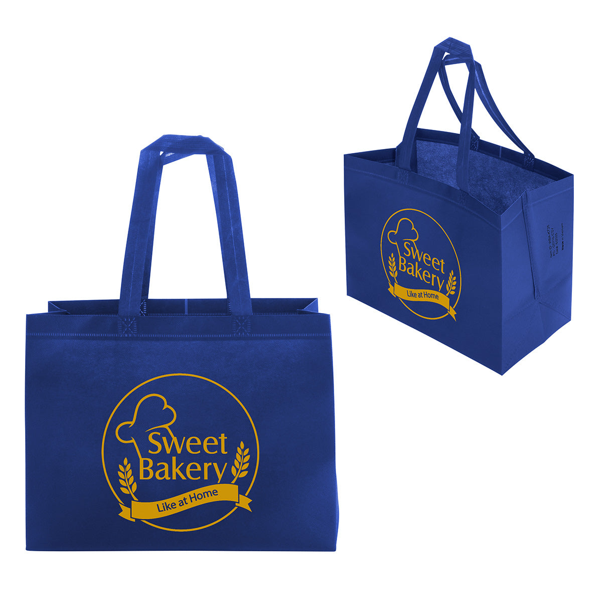 Kingston 80GSM Recycled Non-Woven Polypropylene Heat-Sealed Tote