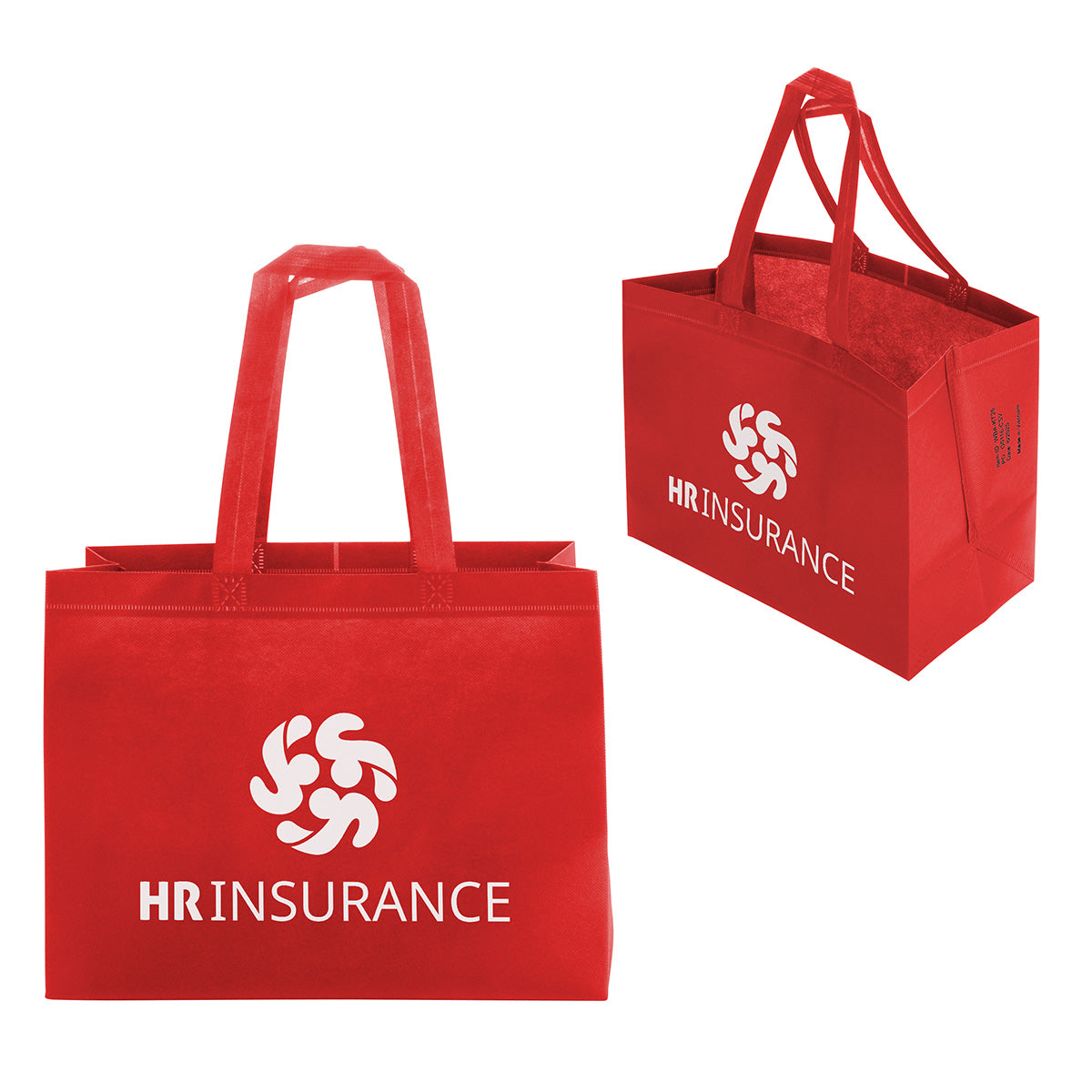 Kingston 80GSM Recycled Non-Woven Polypropylene Heat-Sealed Tote