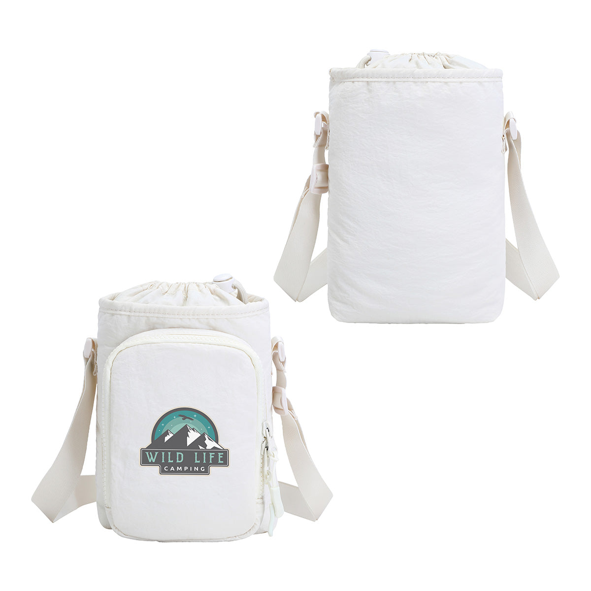 Custom logo Promenade Water Bottle Crossbody Bag