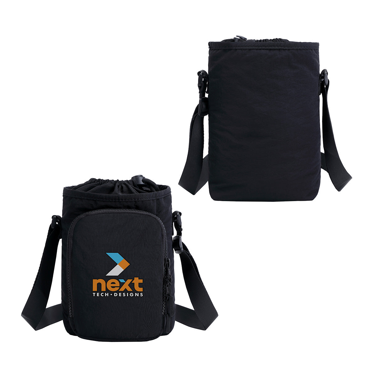 Custom logo Promenade Water Bottle Crossbody Bag
