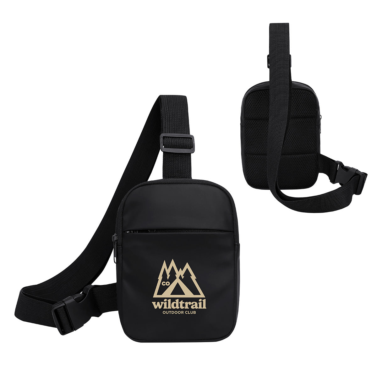 Posse Leatherette Crossbody Bag