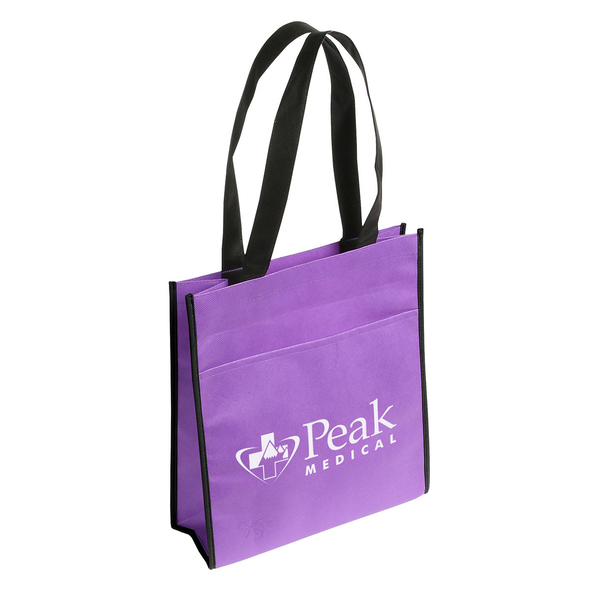 Peak Non-Woven Tote Bag with Pocket 