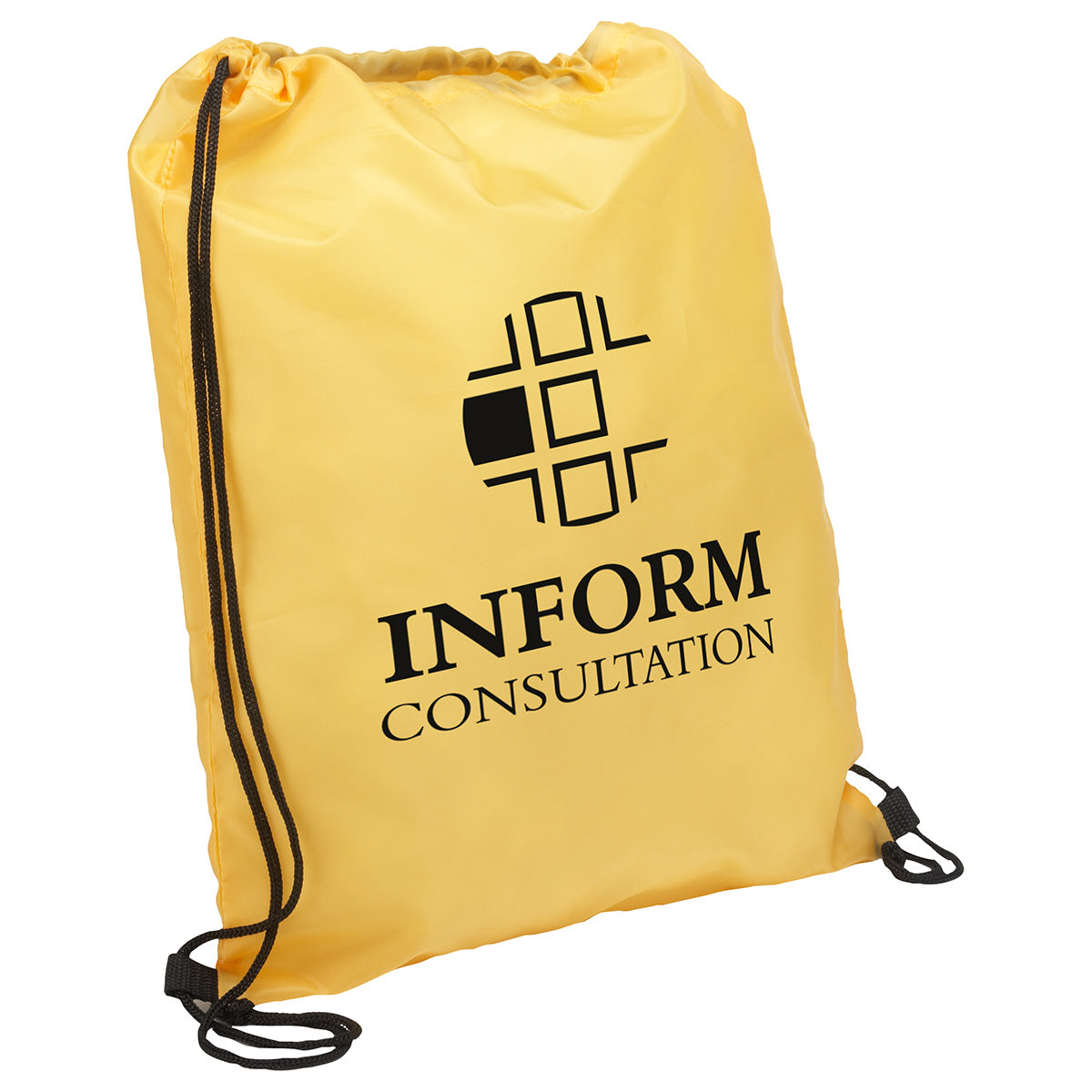 Quick Sling Polyester Budget Drawstring Bag