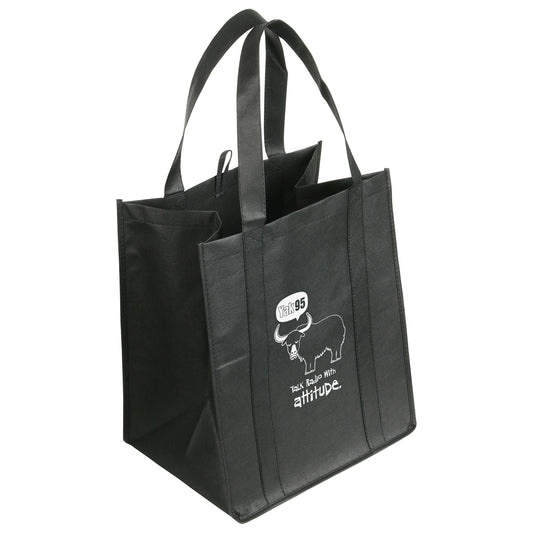 Custom logo Sunbeam Jumbo Non-Woven Shopping Bag