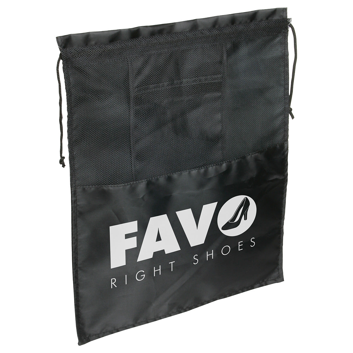 Solelo Travel Polyester Drawstring Shoe Bag 