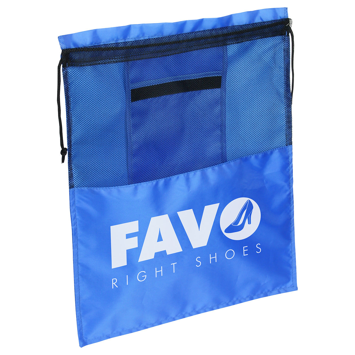 Solelo Travel Polyester Drawstring Shoe Bag 