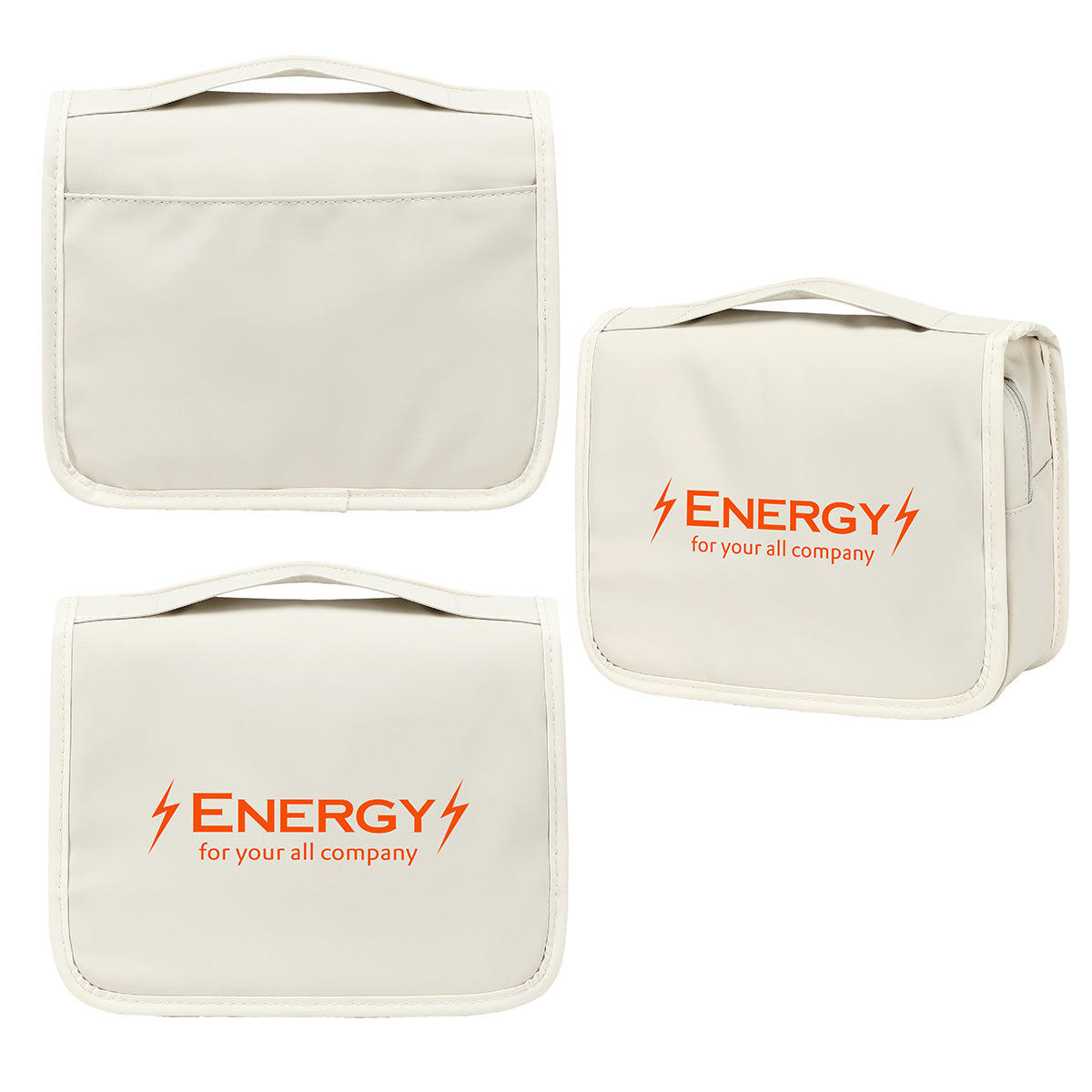 Steward Soft Leatherette Toiletry Bag