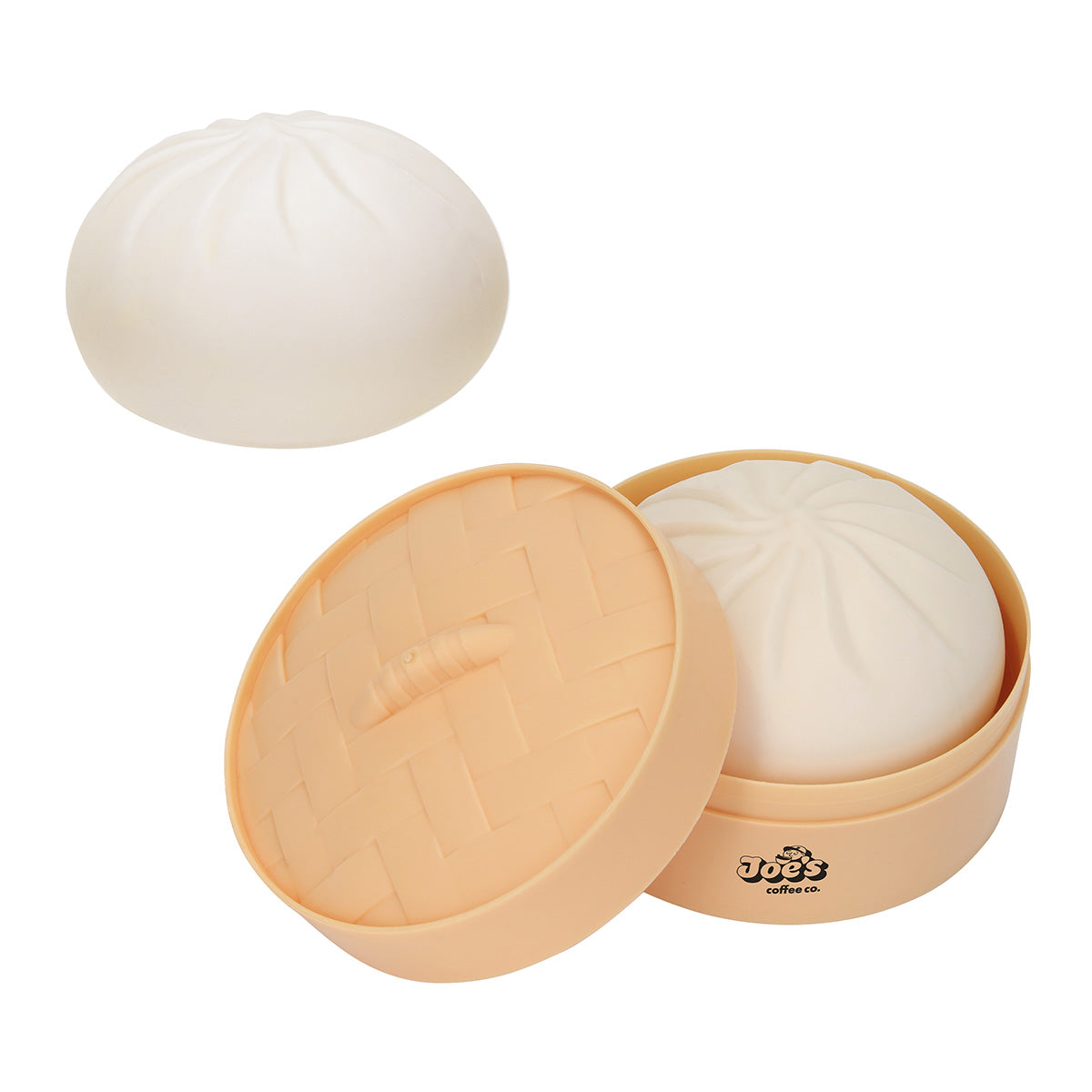 Squishy Dumpling Stress Reliever with Steamer Basket