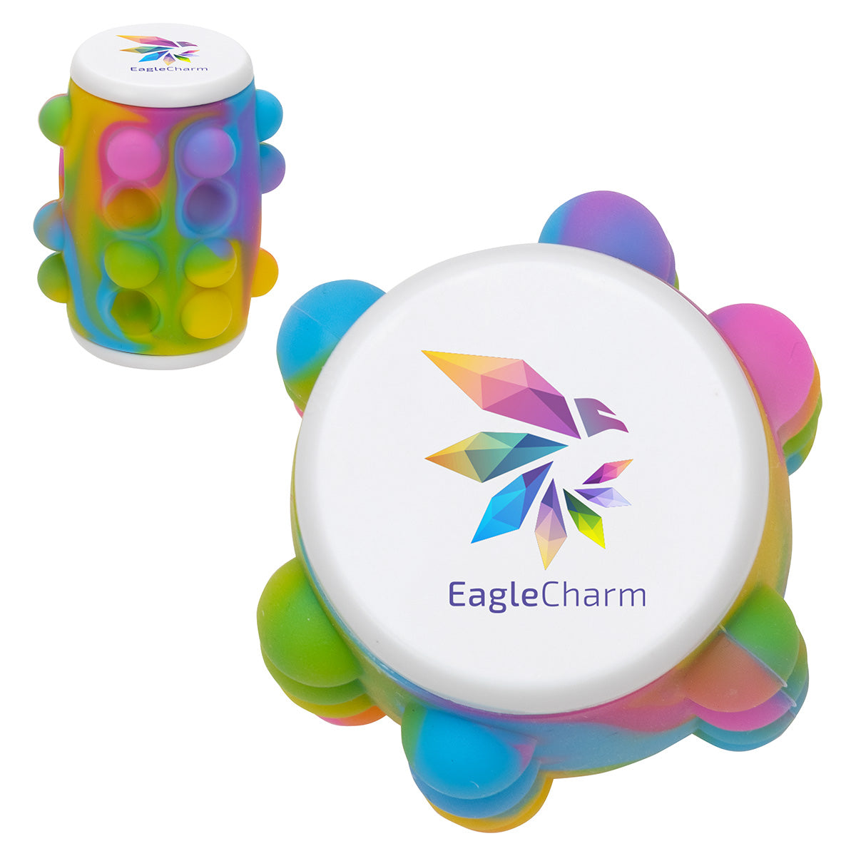 Push Pop Spinning Top