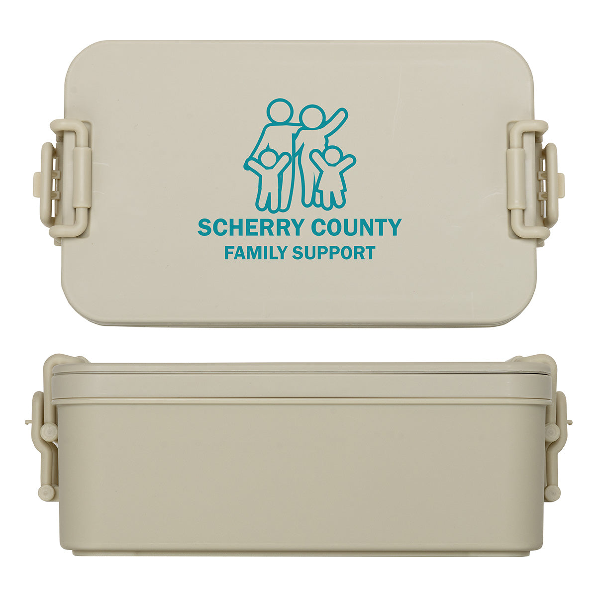 Canteen Stackable Lunch Box With Utensils