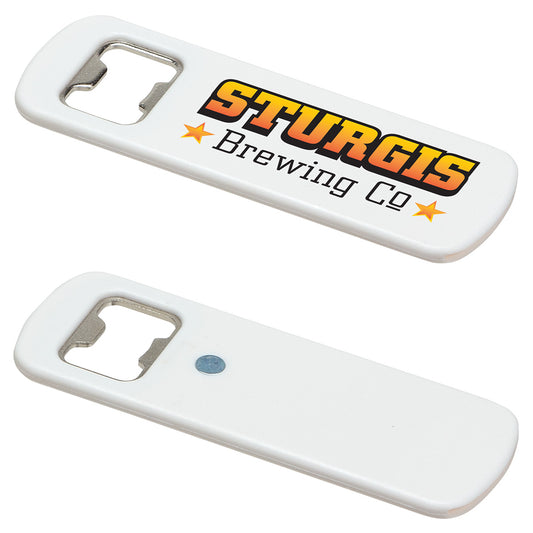 Custom logo Cheers Bottle Opener with Magnet