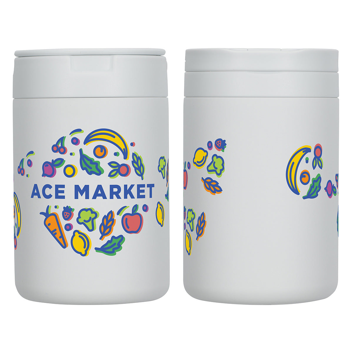 Custom logo Commuter 20 oz Eco-Friendly Vacuum Insulated Stainless Steel Food Jar