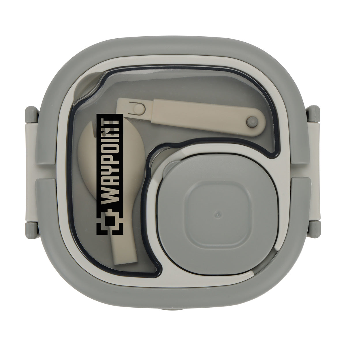 Custom logo Gourmet Microwaveable Lunch Box with Utensils