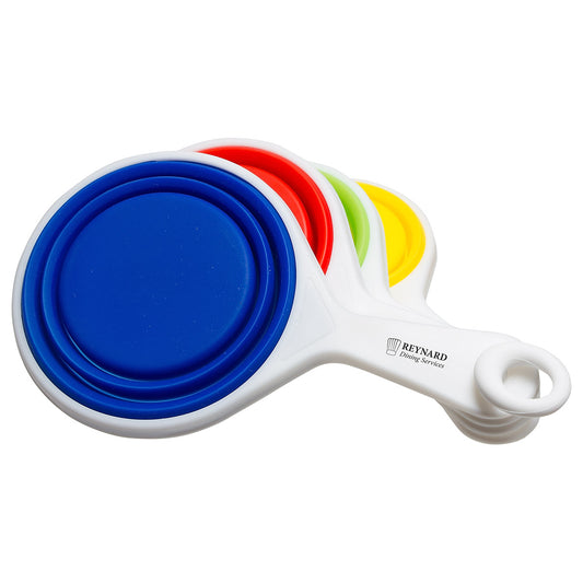 Custom logo Pop Out Silicone Measuring Cups