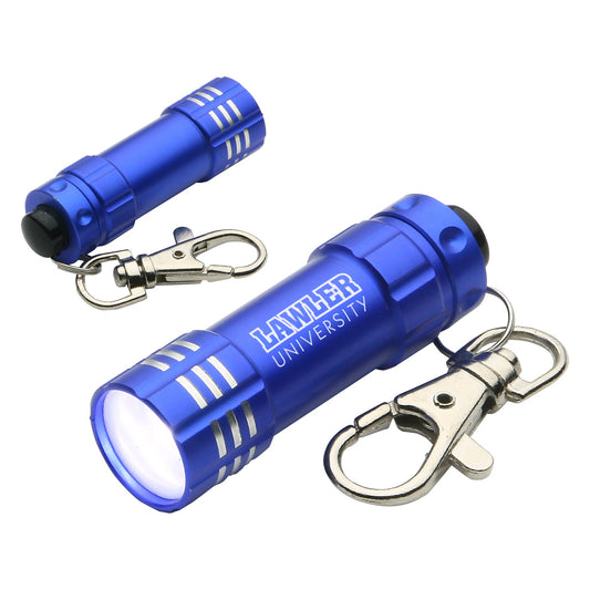 Custom logo Bright Shine LED Key Chain