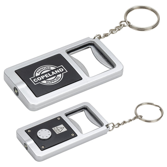 Custom logo LED Keylight Bottle Opener