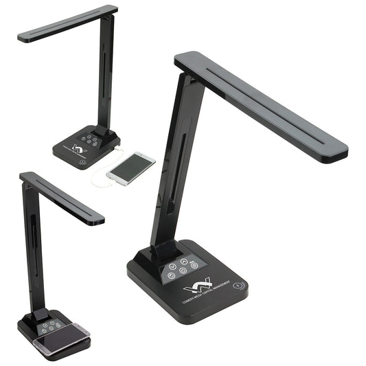 Custom logo Limelight Desk Lamp with Wireless Charger