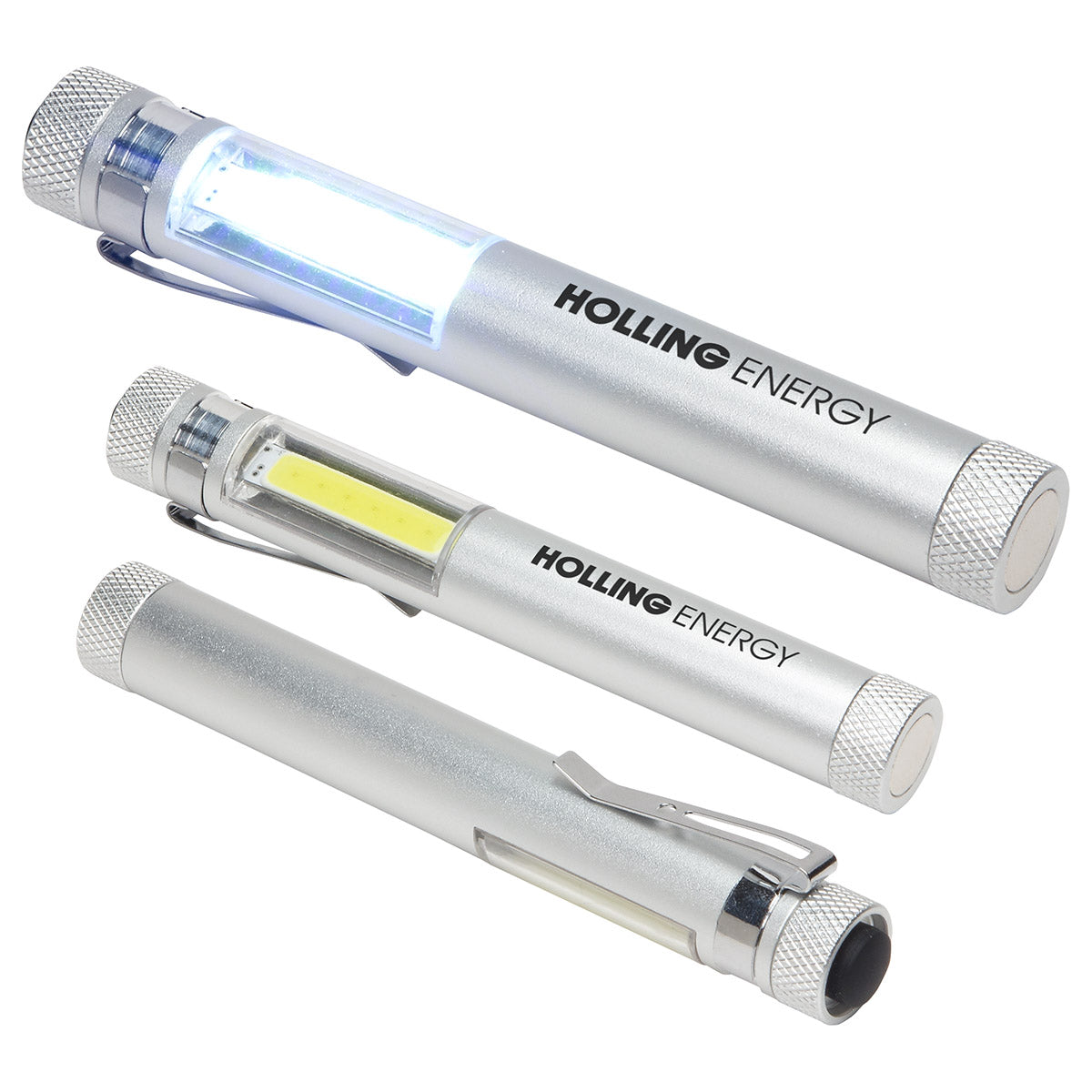 Custom logo Vivid Clip Flashlight