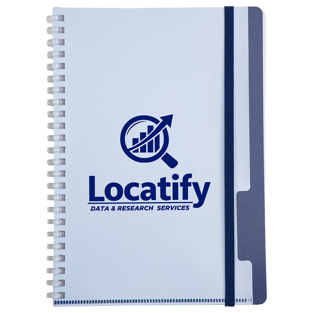 Arcadia Soft Spiral Notebook with Front Pocket