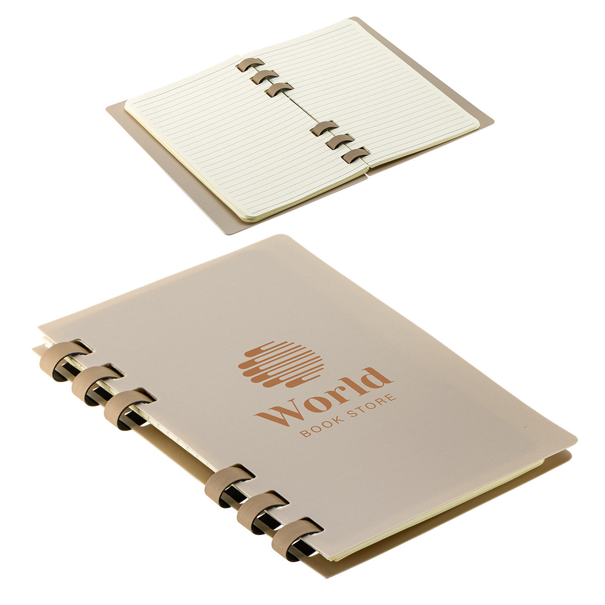 Campus 6-Ring Notebook Made with Repreve® Recycled Polypropylene Cover