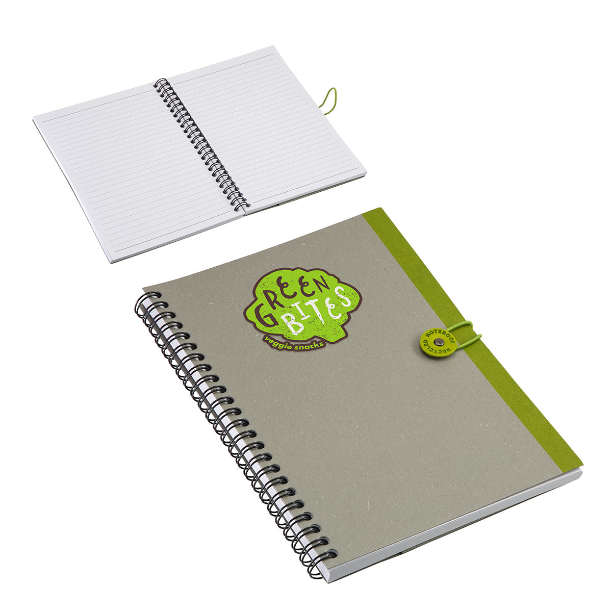 Centrum Spiral Notebook With Elastic Closure