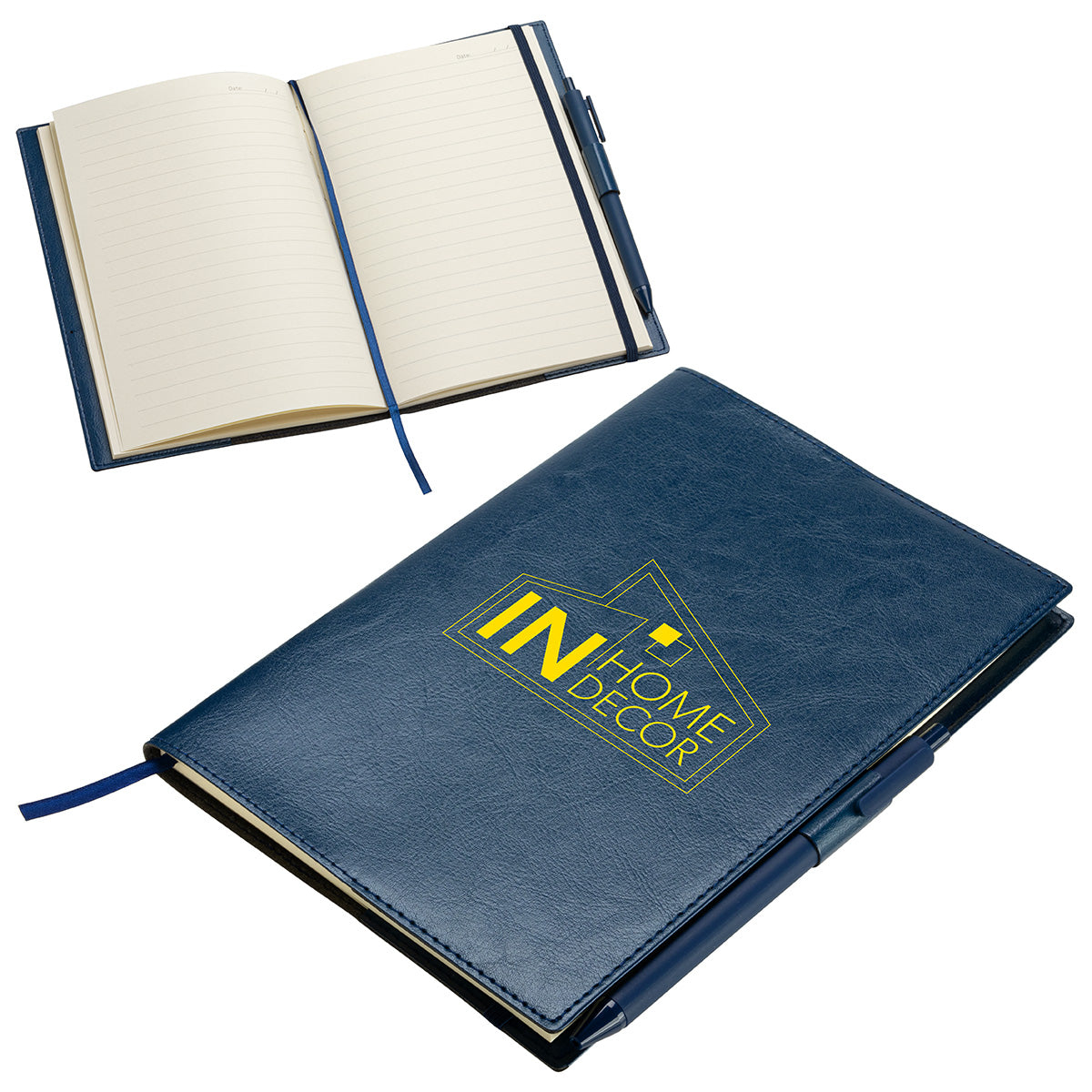 Conclave Refillable Leatherette Journal with Pen