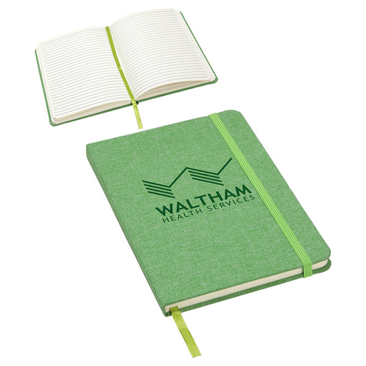 Custom logo Revue RPET Textured Journal