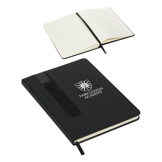 Custom logo Soft-Cover Journal w/ Elastic Pen Holder